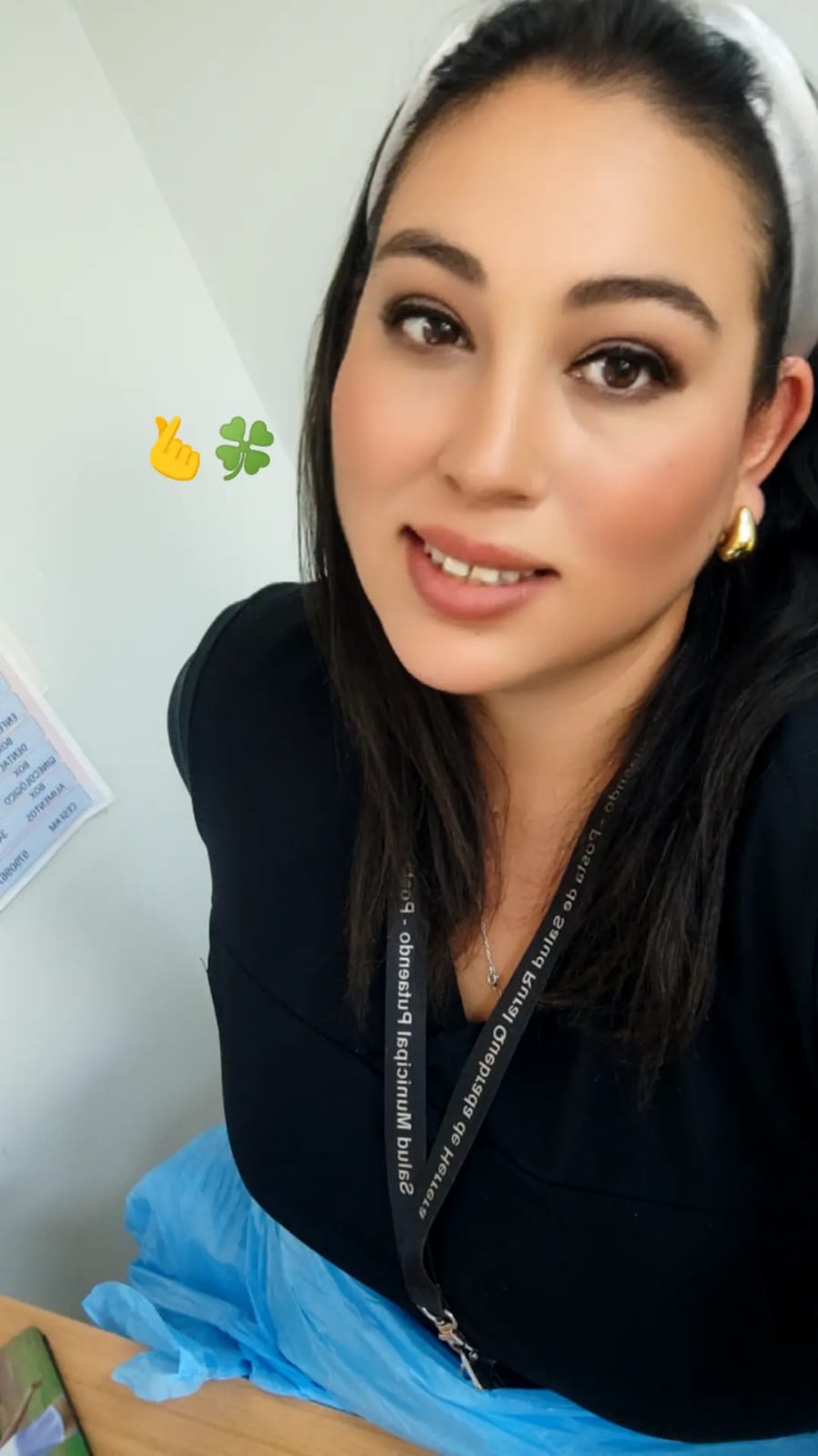 Podóloga Leslie Herrera